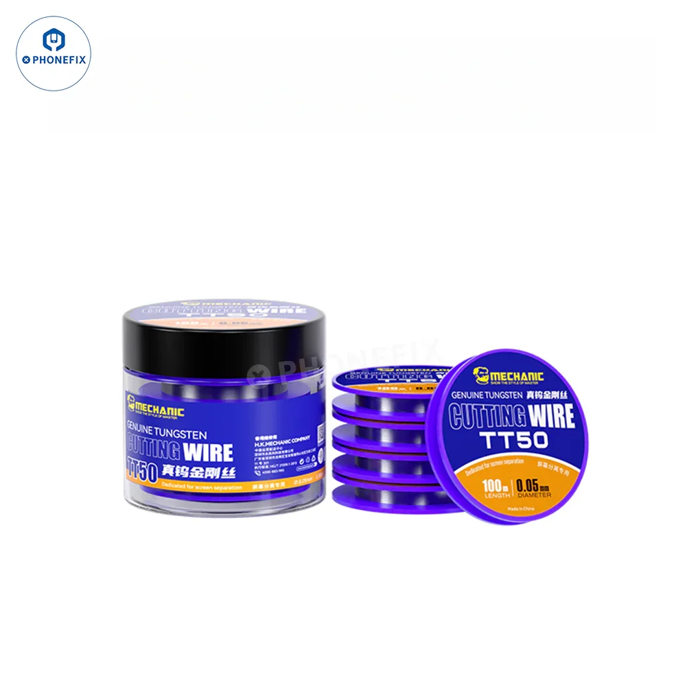 MECHANIC TT25 TT50 Tunsten Cutting Wire for Phone Screen Repair - CHINA PHONEFIX SHOP Team