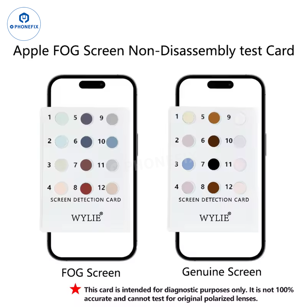 FOG Screen Authenticity Tester for iPhone 12–17 Series: Non-Dismantling Intelligent Verification Tool - CHINA PHONEFIX SHOP Team