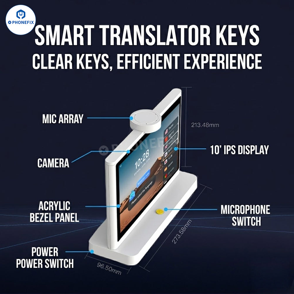 Dual-Screen Intelligent Translation Device - CHINA PHONEFIX SHOP Team