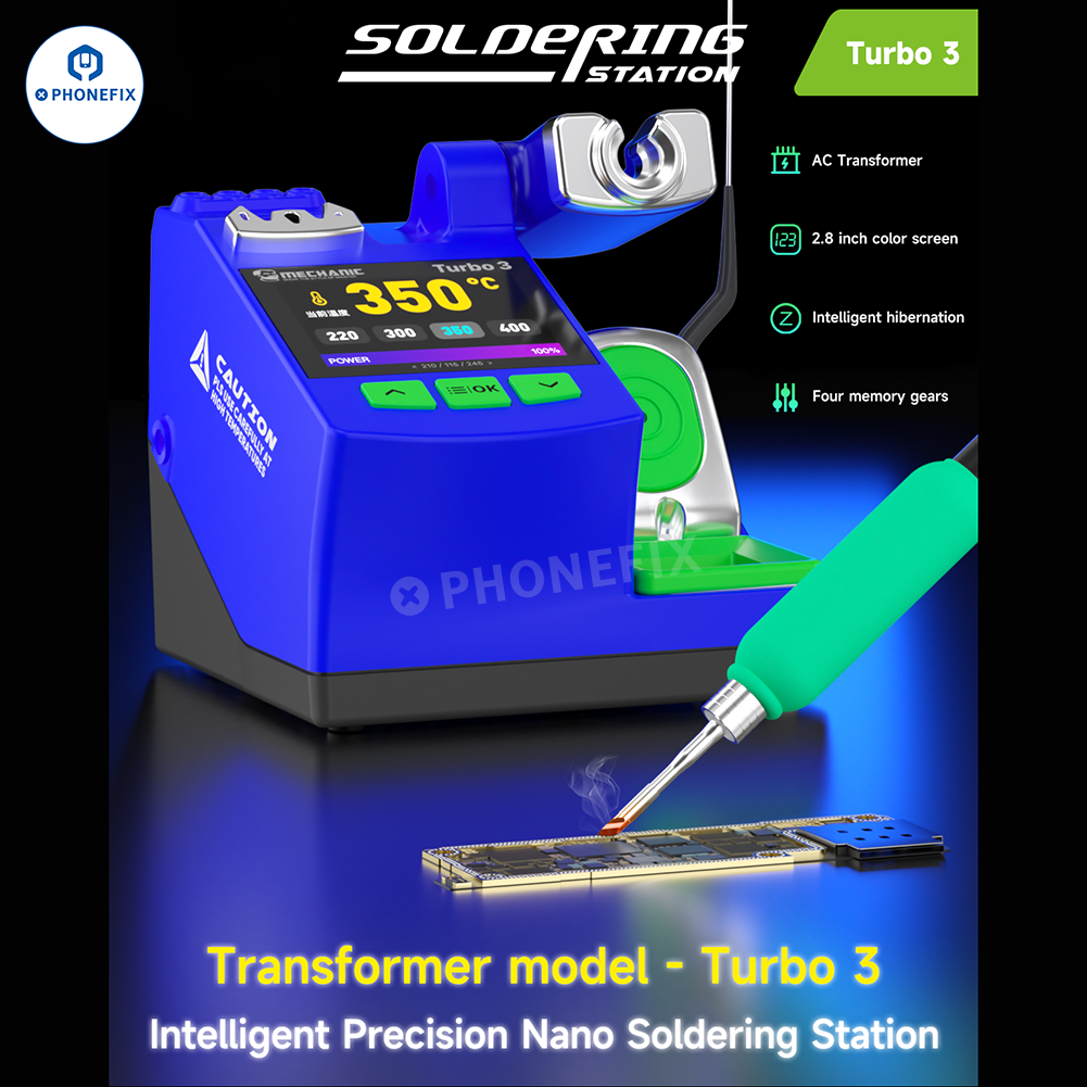 MECHANIC Turbo 3 150W Nano Soldering Station wtih C210 Tips