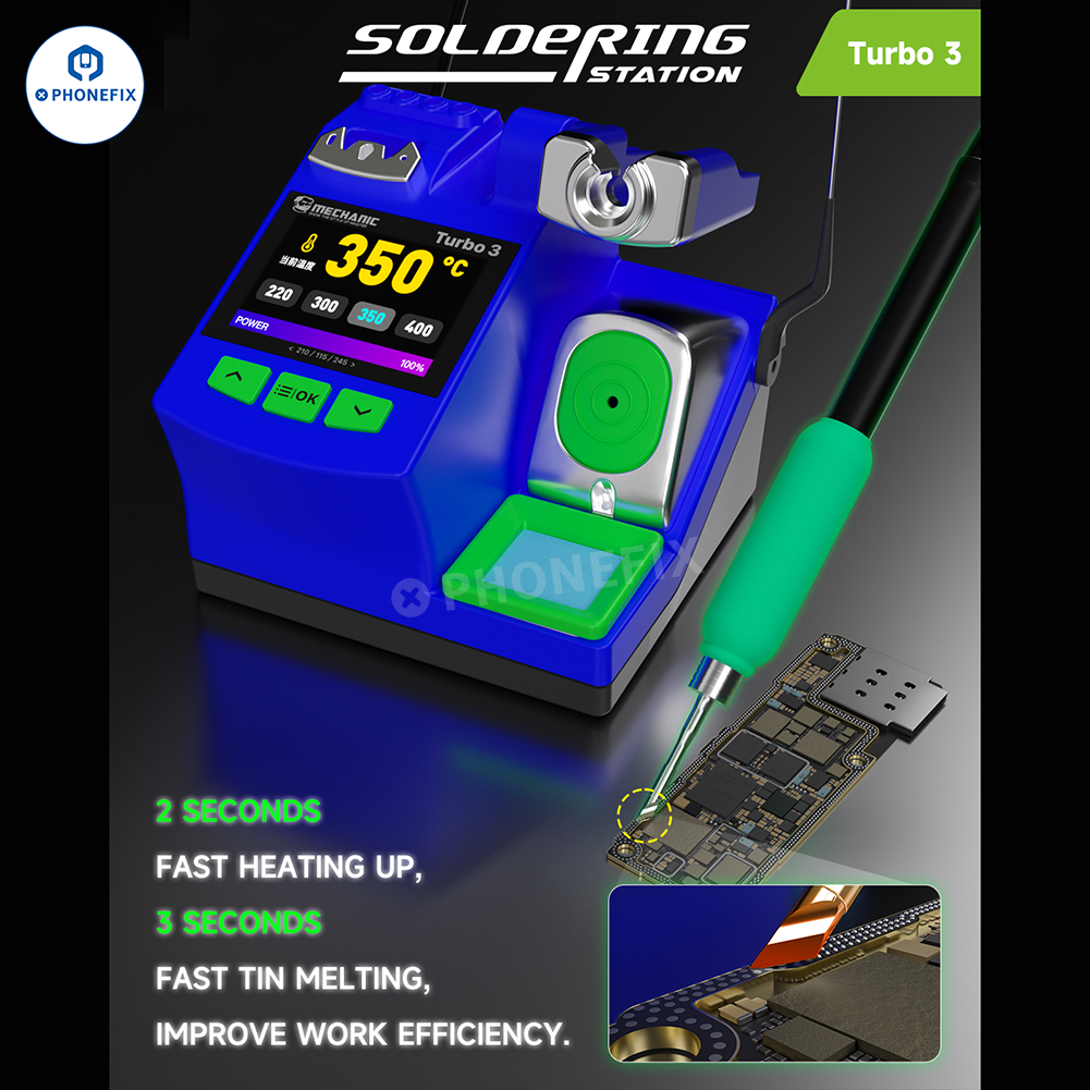 MECHANIC Turbo 3 150W Nano Soldering Station wtih C210 Tips