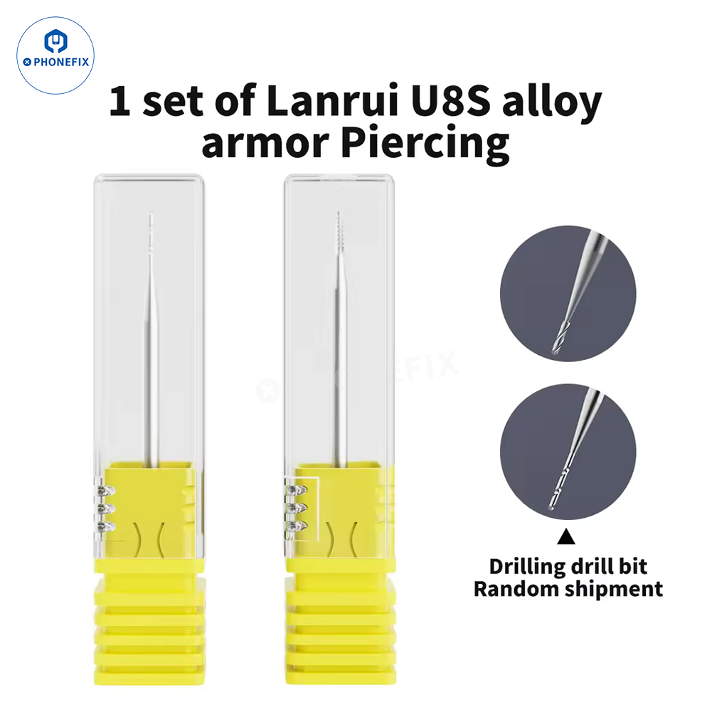 LANRUI U8 Sliding Drill Bit for Phone Stripped Screw Grinding Removal