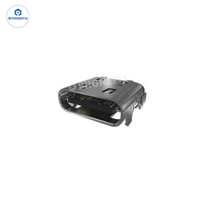 Type-C 16 Pin Male Connector Vertical Patch Clamp Board PCB Plug