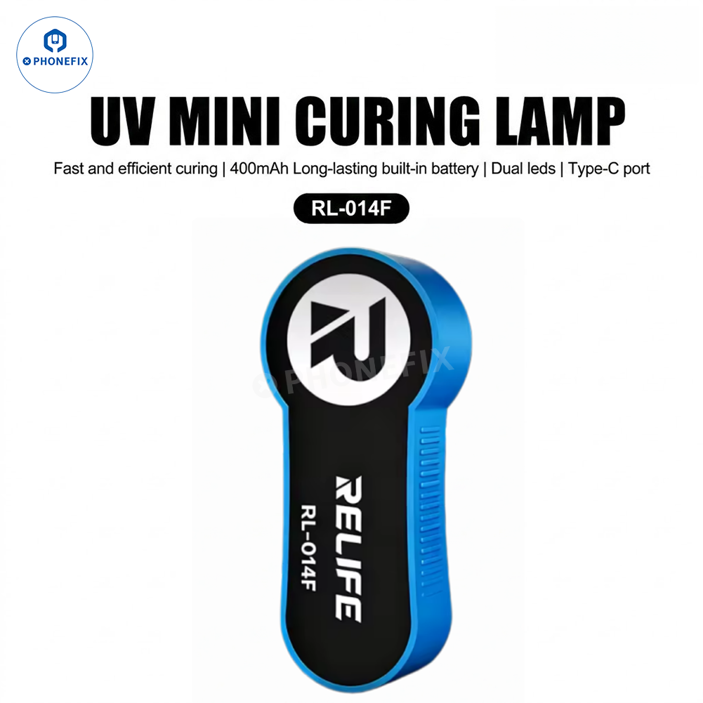 RELIFE RL-014 Series Portable UV Curing Lamp for UV Glue Phone Repair - CHINA PHONEFIX SHOP Team