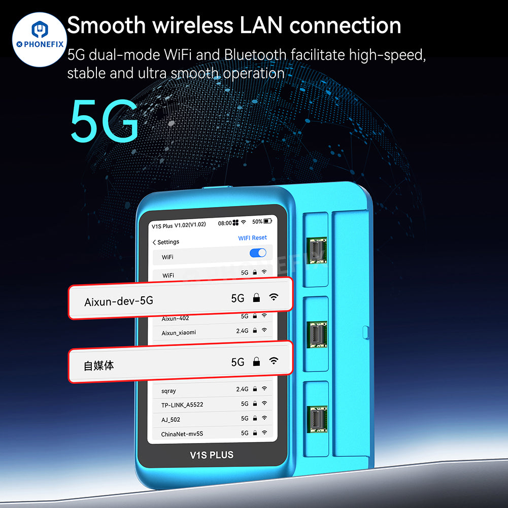 JCID V1S Plus Programmer For iPhone iPad Data Read Write Repair