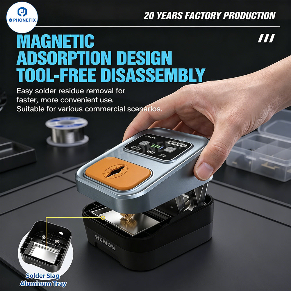 WEMON M12 Intelligent Soldering Iron Tip Cleaner Quick Cleaning Tool