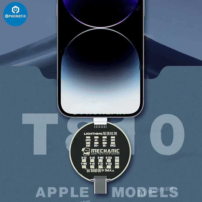USB Dock Tail Plug Port Test Board for iPhone U2 Micro Ports Testing