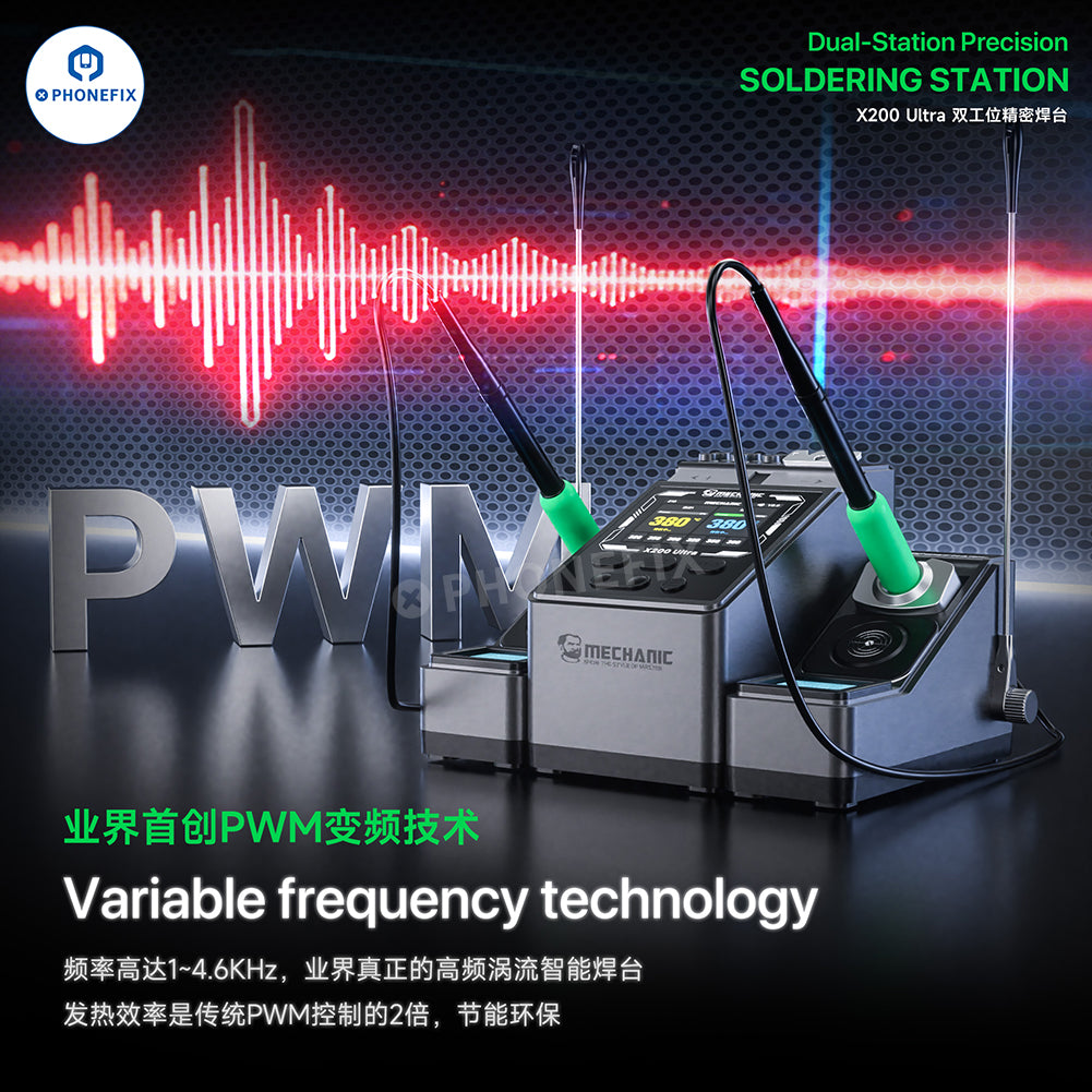 MECHANIC X120 X200 Ultra Precision Soldering Station - CHINA PHONEFIX SHOP Team