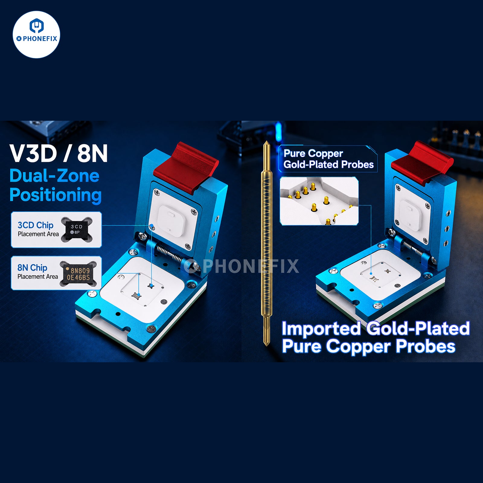 XZZ CH341A U2 Charging EEPROM IC Read Write Tool for iPhone Repair - CHINA PHONEFIX SHOP Team