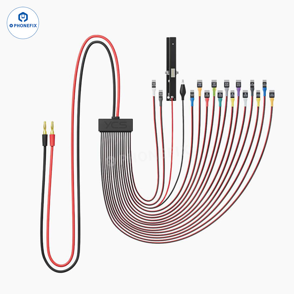 YCS D03 16-in-1 Power Boot Cable for iPhone 8-17 Pro Max & Android