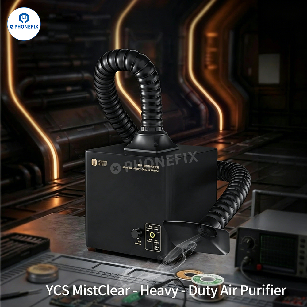 YCS X5 Air Purifier Fume Extractor Dust/Soldering Smoke Absorber