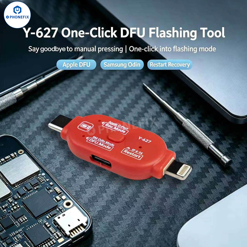 YCS Y-627 One-Click DFU Recovery Tool for iPhone & Samsung Repair