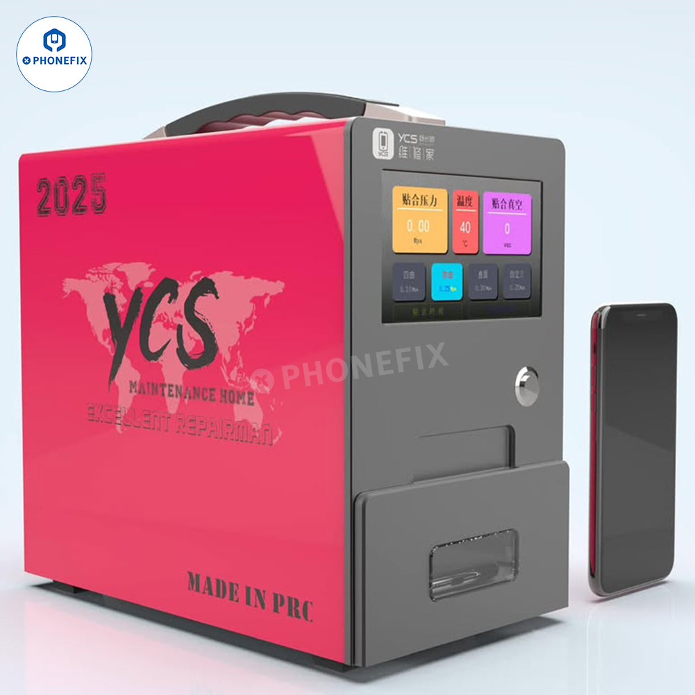 YCS Laminating Bubble Removal Phone Screen Refurbishment Machine