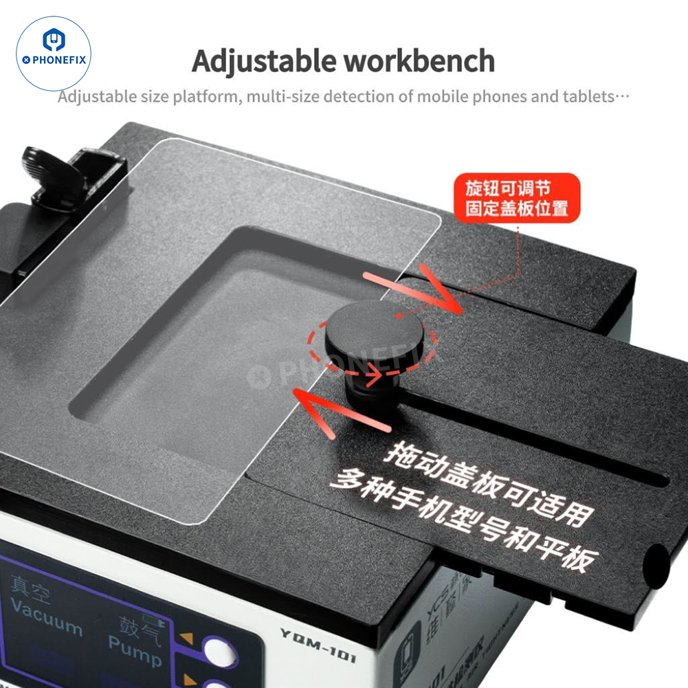 YCS YQM-101 Air Tightness Tester for Mobile Phone Tablet Repair