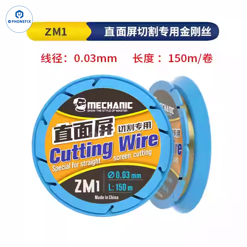 Phone Touch Screen Cutting Wire Curved LCD Screen Separating