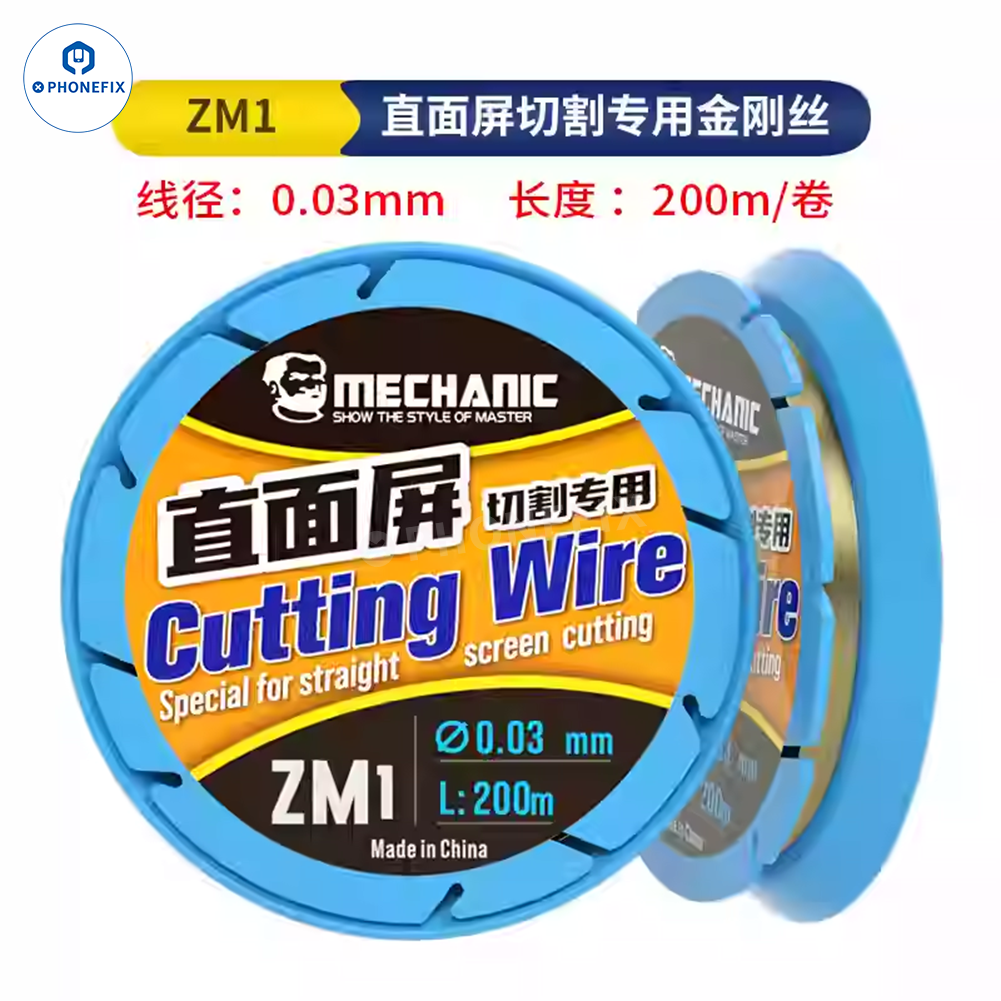 Phone Touch Screen Cutting Wire Curved LCD Screen Separating