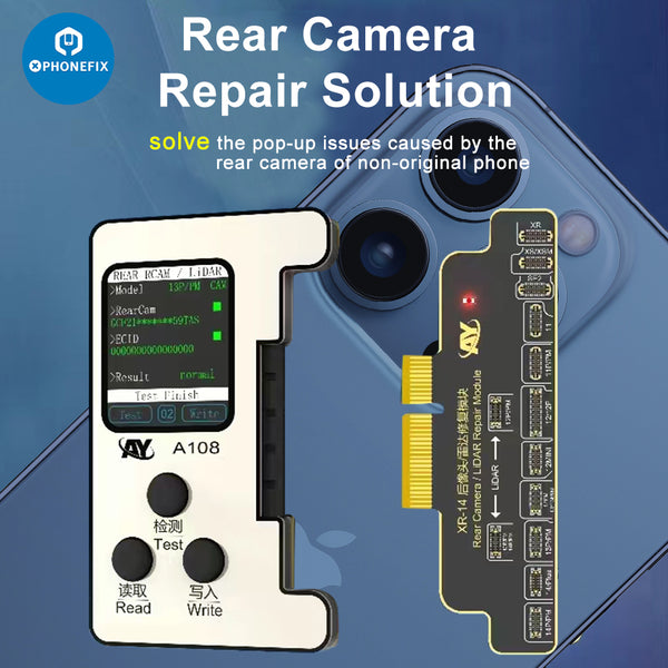 AY A108 Rear Camera Tag-on Repair FPC For iPhone 12-15 Series