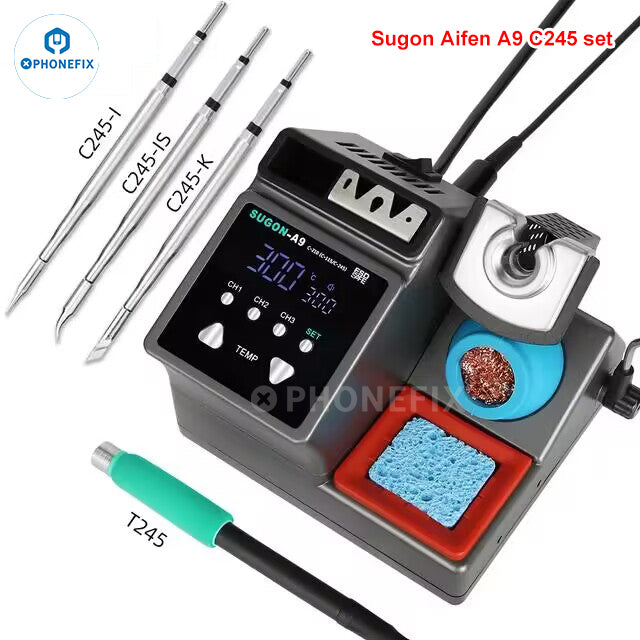 Aifen A9 Soldering Station With C115/C210/C245 Welding Handle