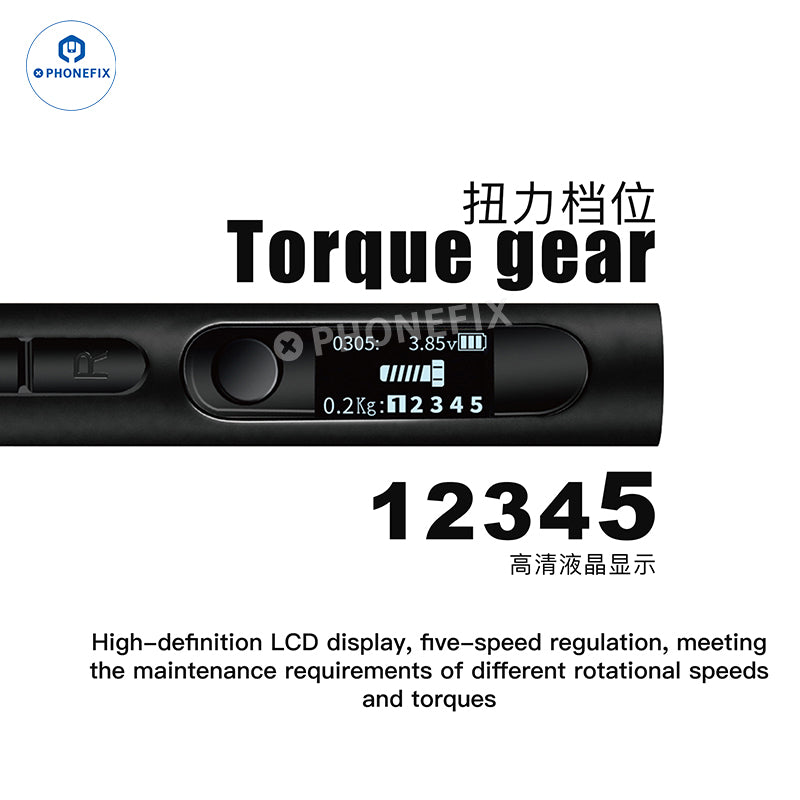 XUANHOU Portable Electric Screwdriver Set for Mobile Phone Repair
