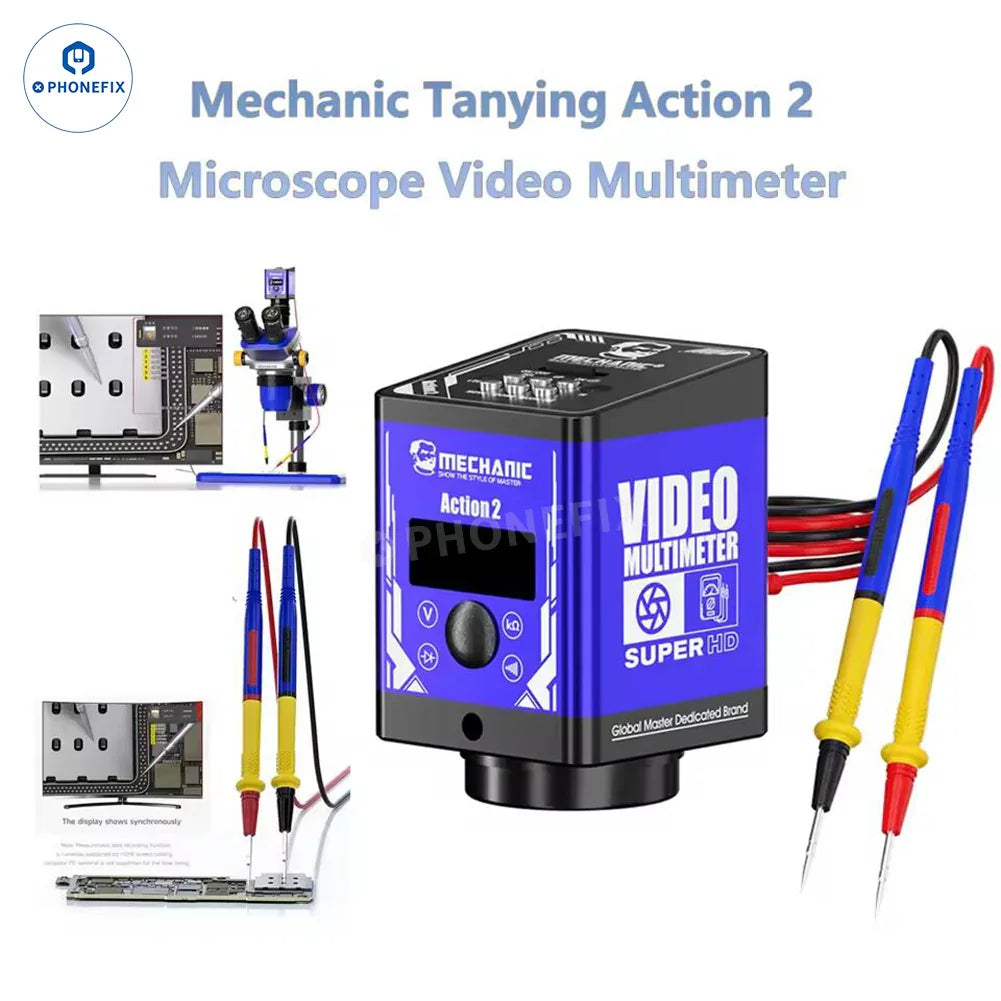 MECHANIC Action 2 Microscope Video Multimeter 38MP Camera
