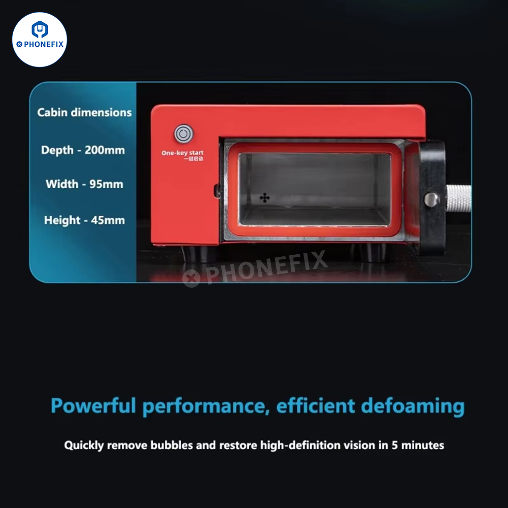 YCS Laminating Bubble Removal Phone Screen Refurbishment Machine