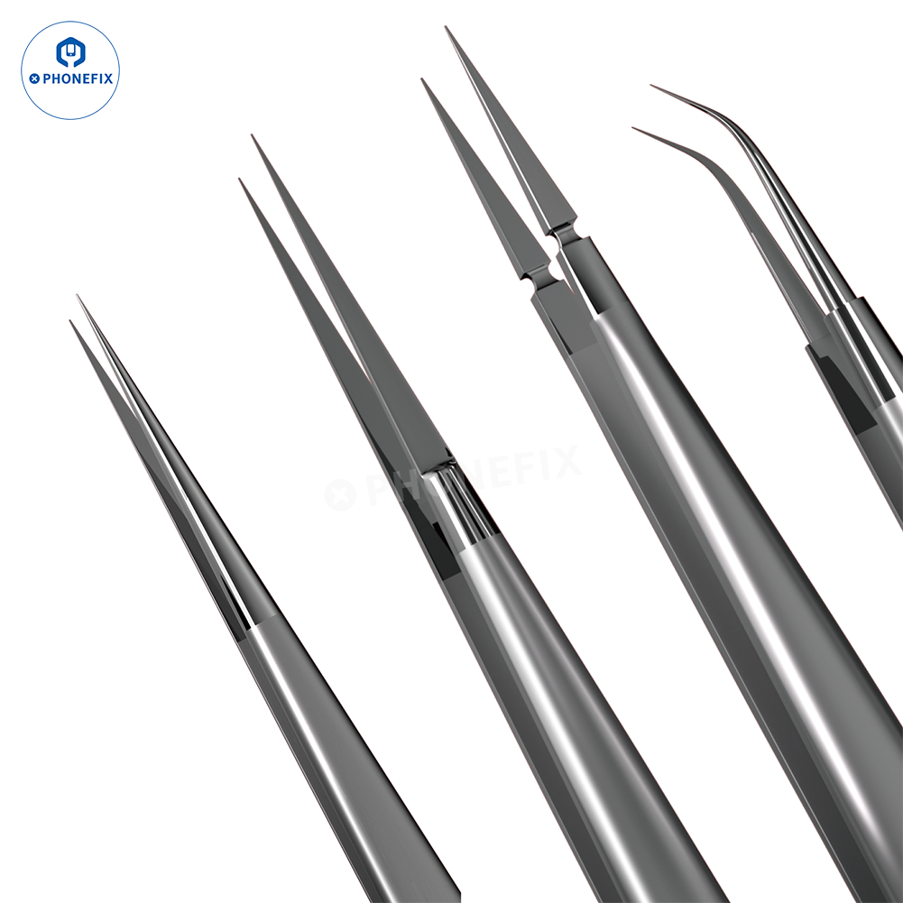 PHONEFIX Super Hard Alloy 3D Tweezers Mobile IC Tiny Parts Gripper
