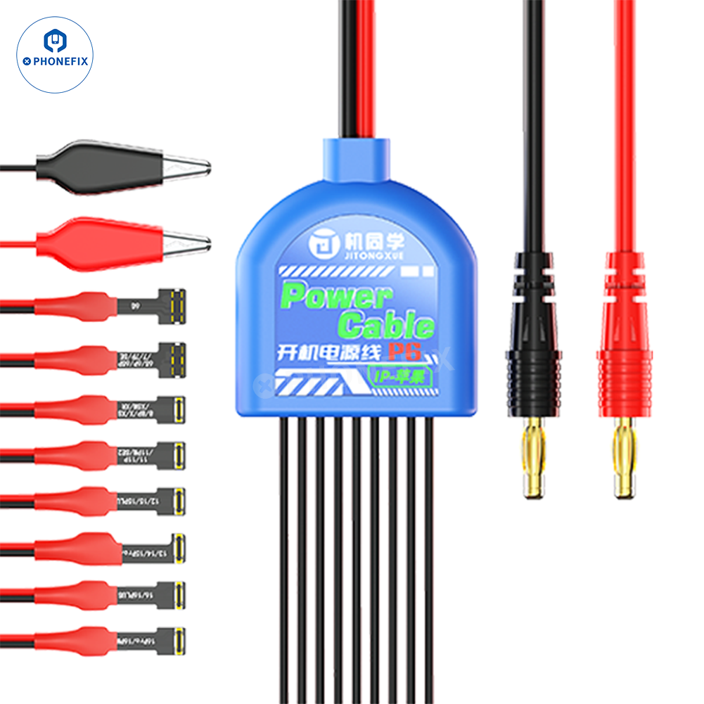 JTX P6 Power Cable with Soft FPC Socket for iPhone 6-16 Pro Max