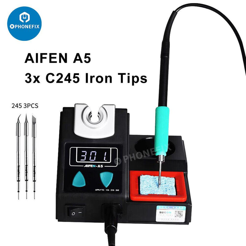 AIFEN A5 BGA Soldering Rework Station With C210 C245 C115 Handle - CHINA PHONEFIX