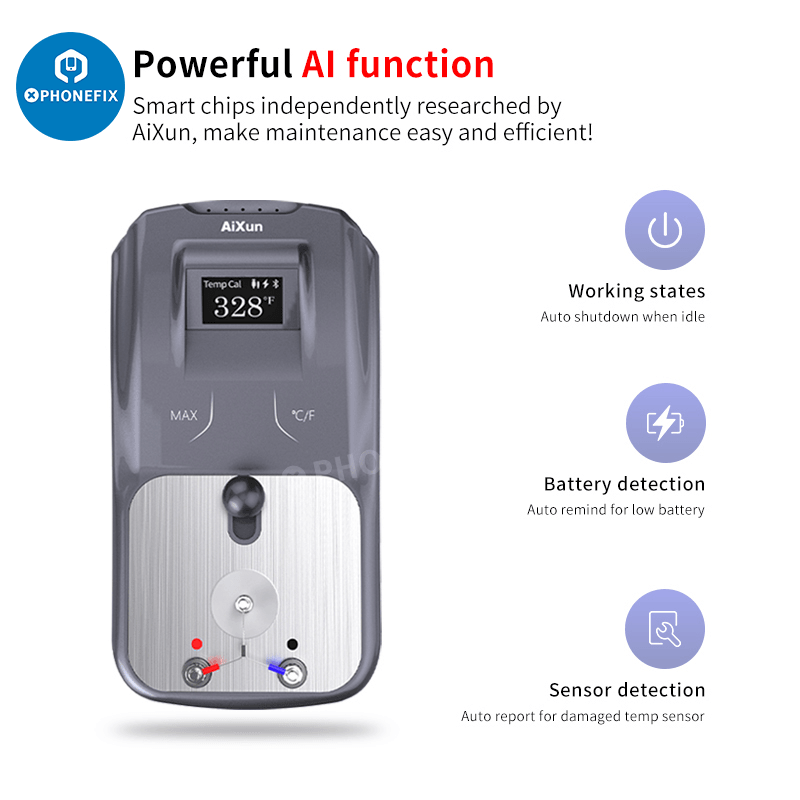Aixun DT01 Digital Display Temperature Detection Calibration Tool - CHINA PHONEFIX
