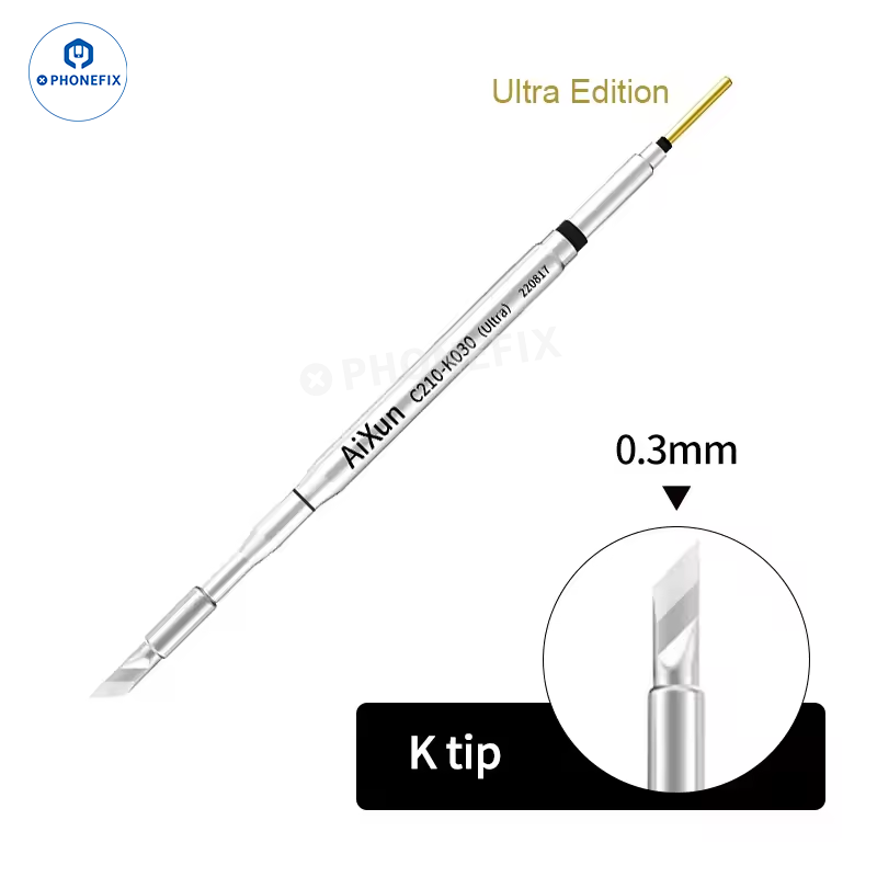 AiXun C210 Ultra Red Copper Soldering Iron Tips Aixun T3B -DIYFIXTOOL