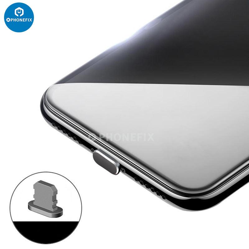 Aluminum alloy Anti Dust Plug iPhone USB Charging Port Dustproof Cap - CHINA PHONEFIX