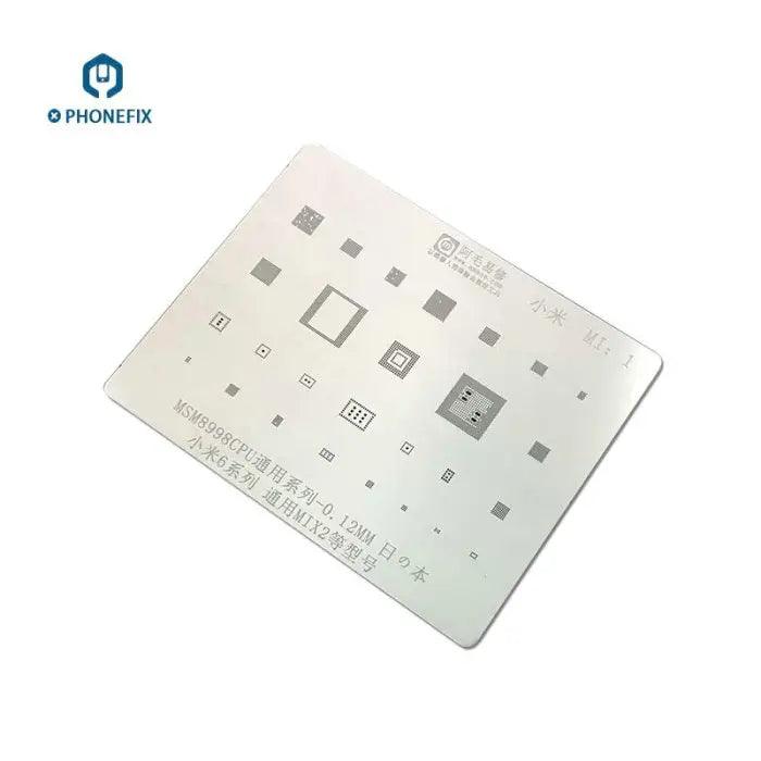 AMAOE BGA Reballing Stencil Template For Xiaomi Redmi Series CPU - CHINA PHONEFIX