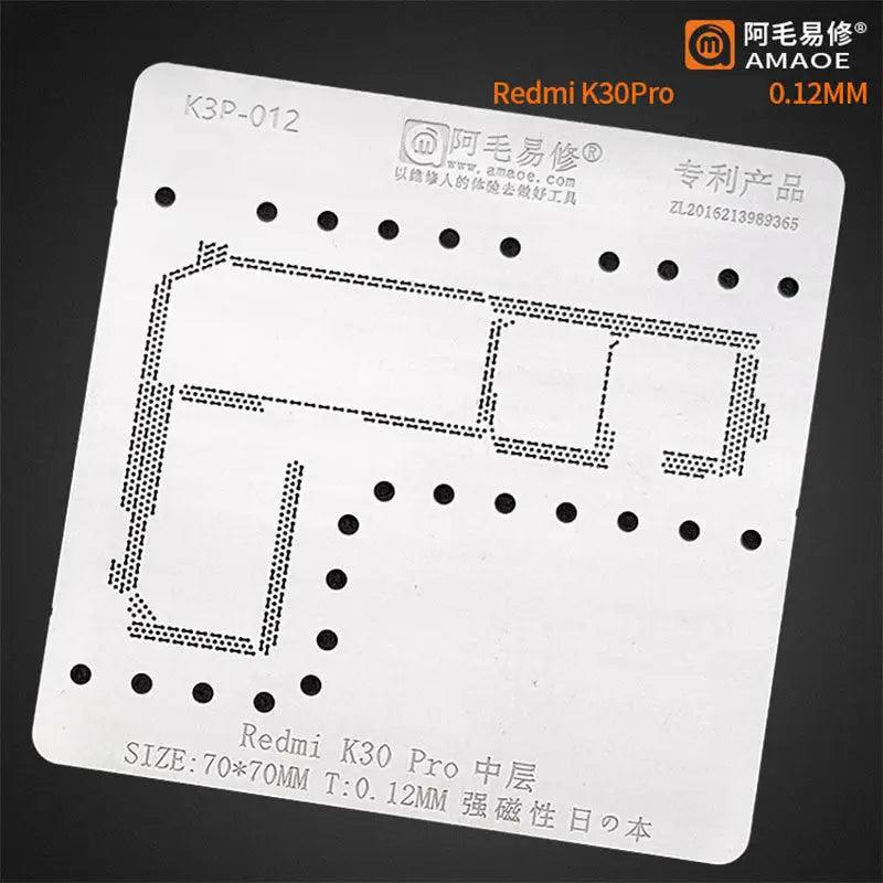 Amaoe Stencil Middle Layer BGA Reballing Stencil For Xiaomo