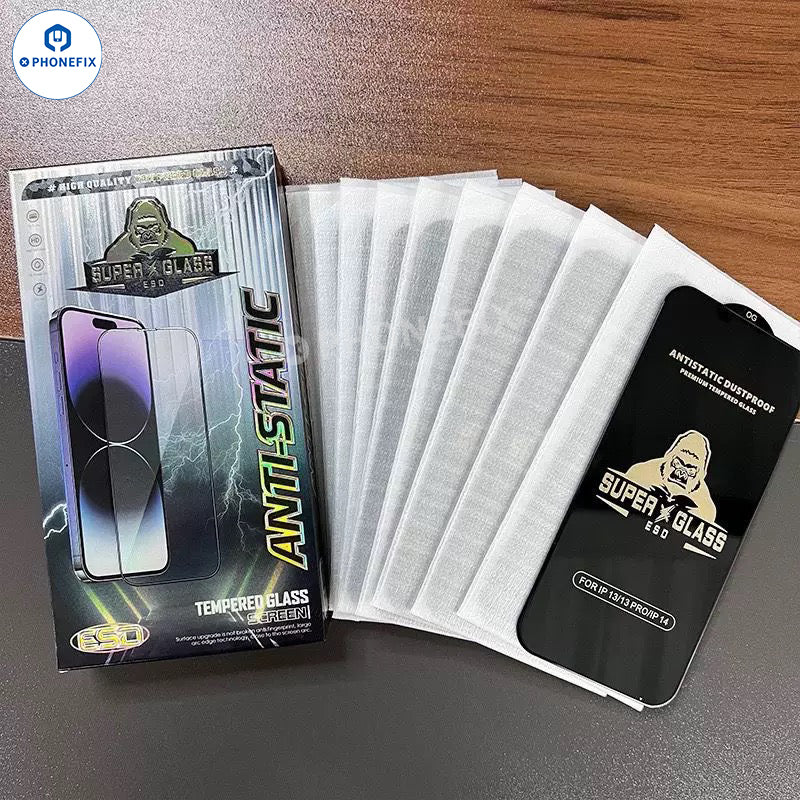 For iPhone 16-17 Pro Max Screen Protector HD Privacy Tempered Glass