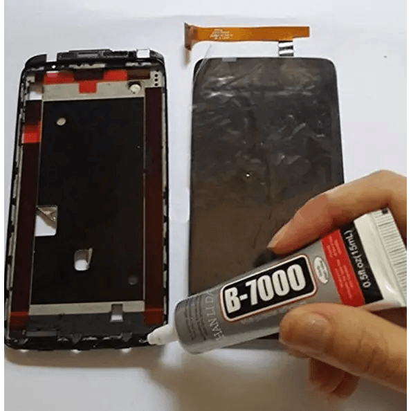 T7000 Adhesive Black Super Glue For Phone Screen Repair Wood Jewelry Glue  0.5oz