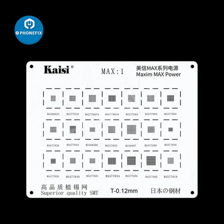 BGA Reballing Stencil Kit Set For Samsung HUAWEI XIAOMI OPPO