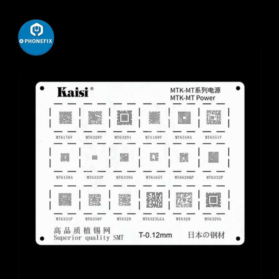 BGA Reballing Stencil Kit Set For Samsung HUAWEI XIAOMI OPPO