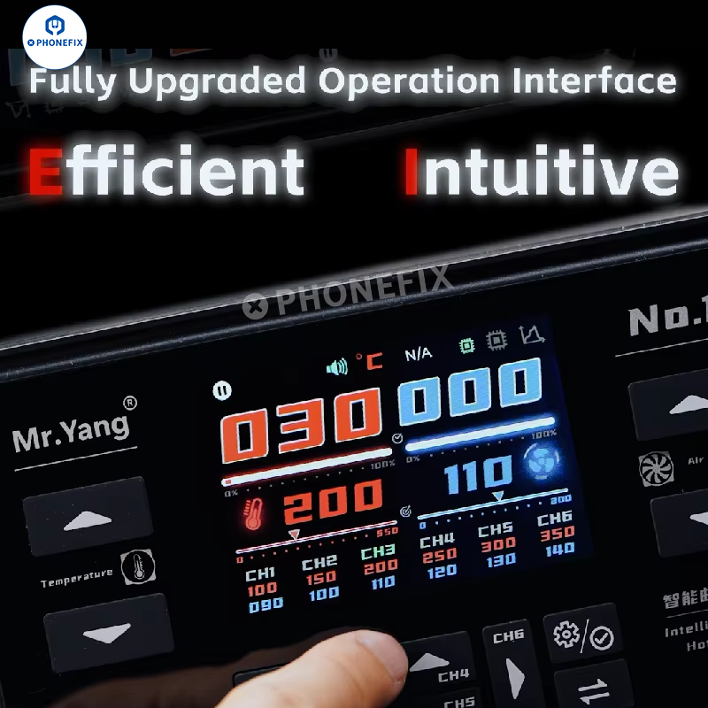 Mr.Yang No.1 Hot Air Gun YCS Smart Curve BGA Rework Station