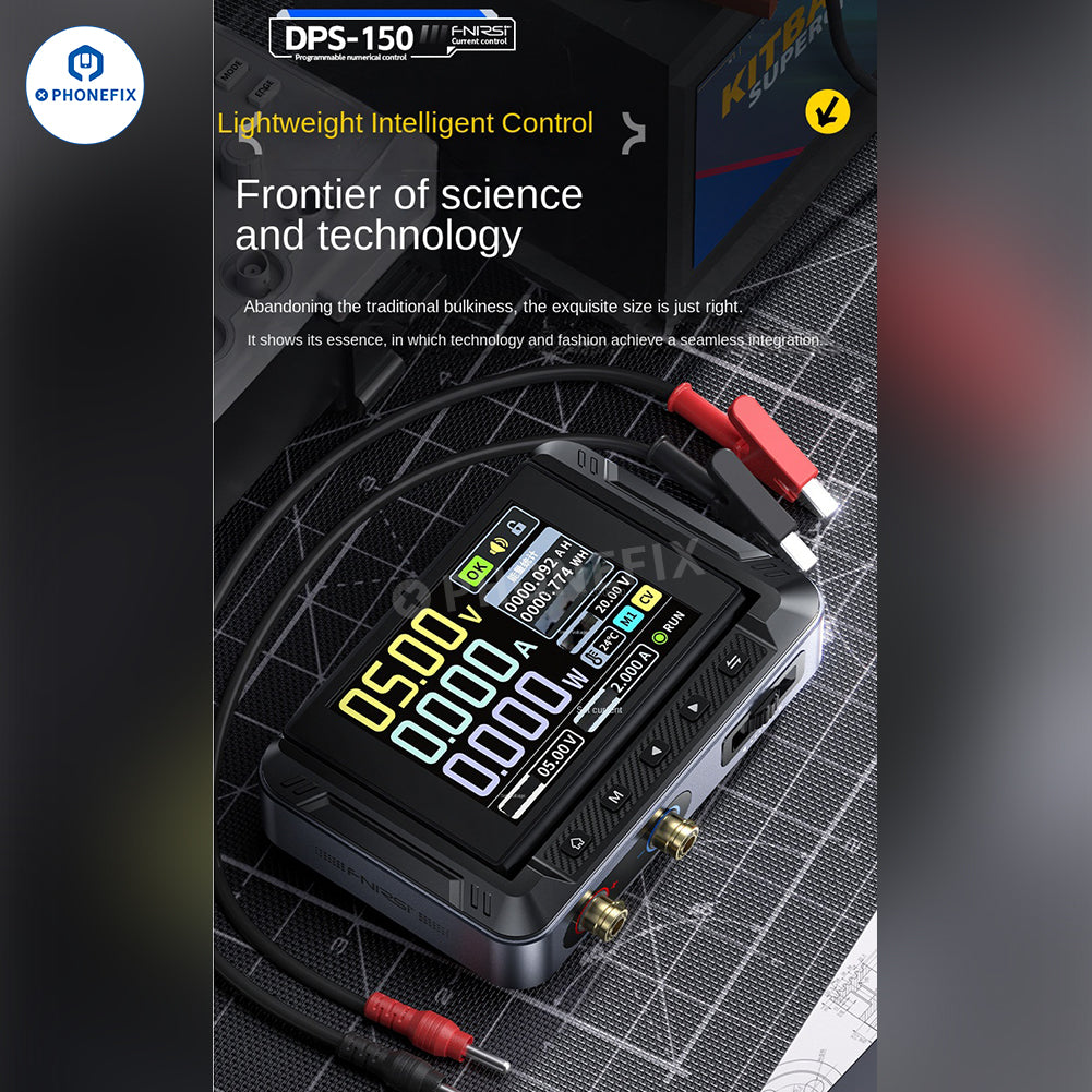 Fuente de alimentación CC mini programable FNIRSI DPS-150 de 30 V y 5 A