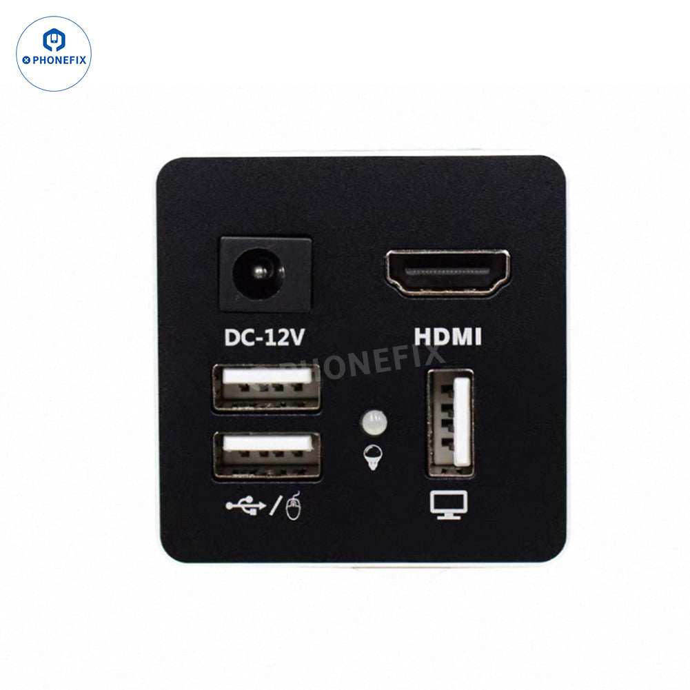 4K 1080P HDMI USB2.0 Digital Microscope Camera PCB Soldering Tool