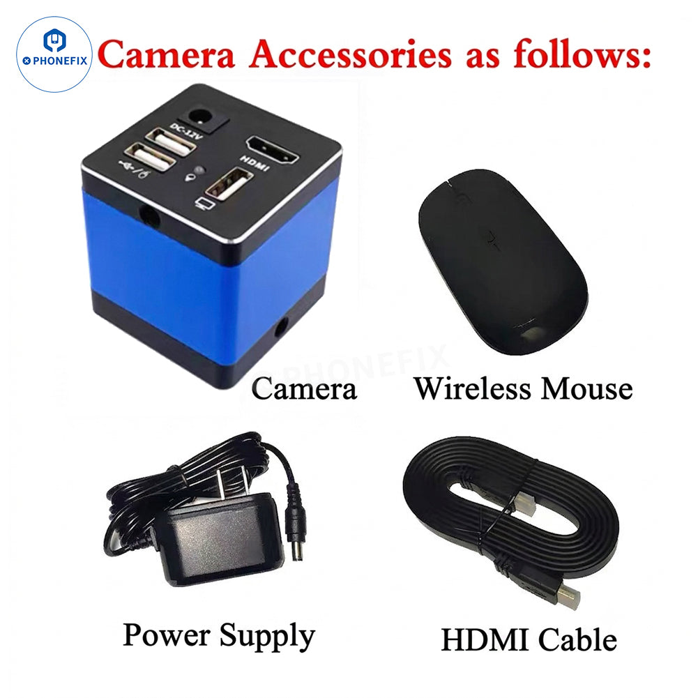 4K 1080P HDMI USB2.0 Digital Microscope Camera PCB Soldering Tool