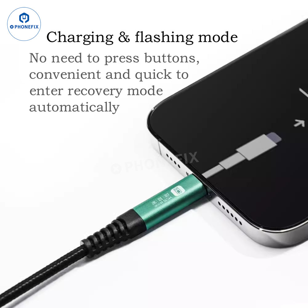 YCS Recovery Mode Cable Double Head for iPhone 6-16 Pro Max