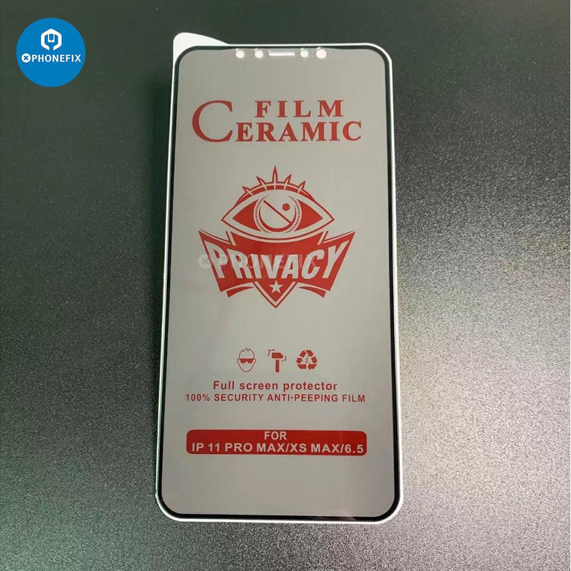 Ceramic Anti-shock Anti-Peeping Privacy Screen Protector iPhone X-15promax - CHINA PHONEFIX