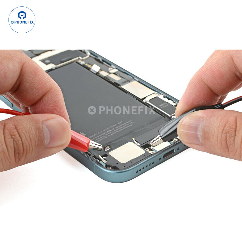 9V Battery Connector Alligator Clips For iPhone 16-17 Battery Removal