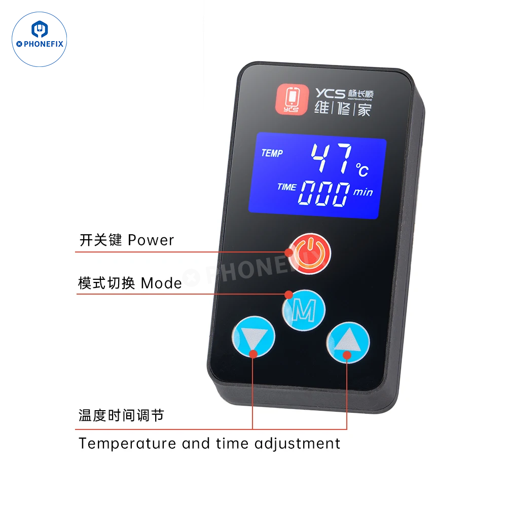 YCS CP01 Mobile/Tablet Screen Repair Heating Pad LCD Separator