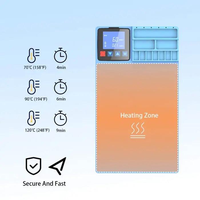 CPB Heating Pad Phone LCD Screen Separator Opening Repair Machine - CHINA PHONEFIX