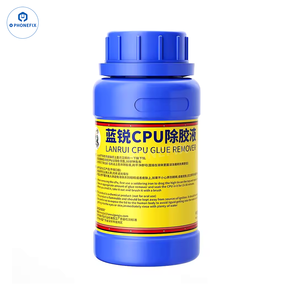 LANRUI Chip Adhesive Cleaner for iPhone CPU Glue Removal - CHINA PHONEFIX SHOP Team