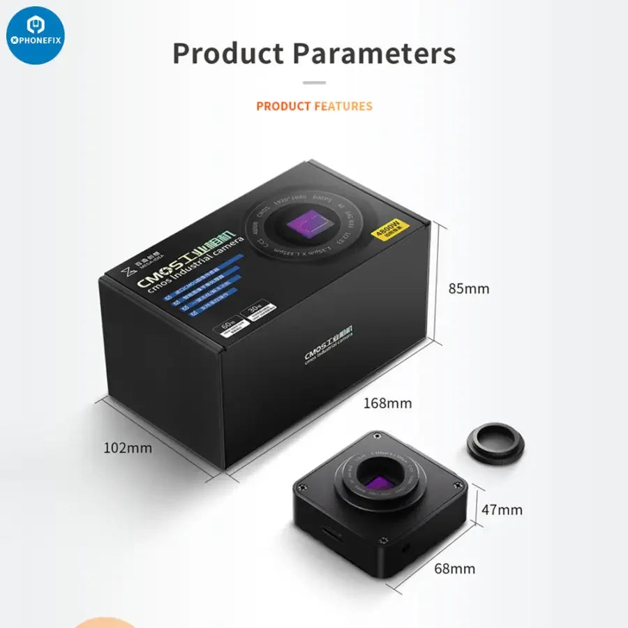 CX3 CX4 CMOS Industrial Camera 1080P 4800W Image Sensor