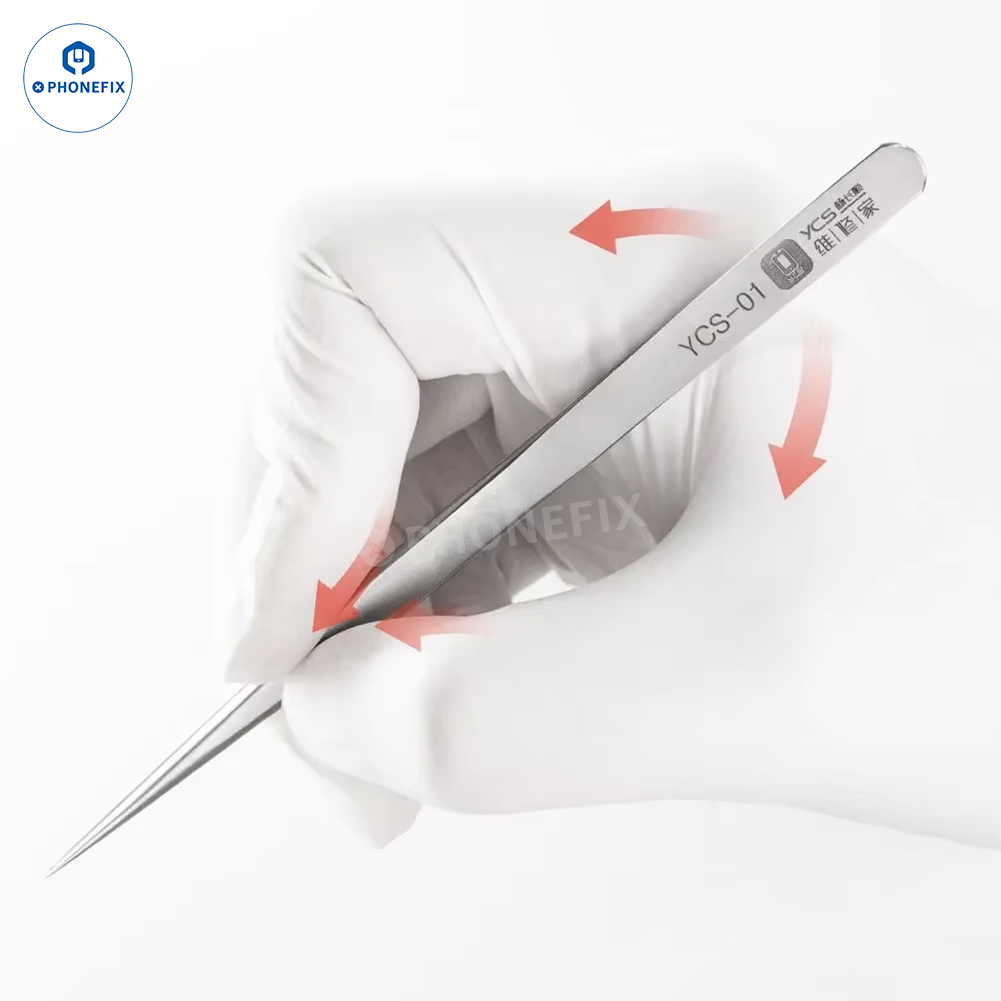 YCS 01 AK-00 Tweezers Precision Mobile Phone Repair Tools
