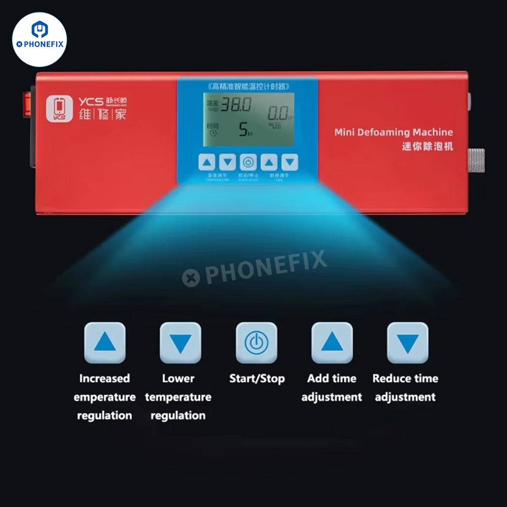 YCS Laminating Bubble Removal Phone Screen Refurbishment Machine